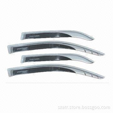 Window Sun Visors for Fortuner 2012-on, Made of Acrylic Plastic Material